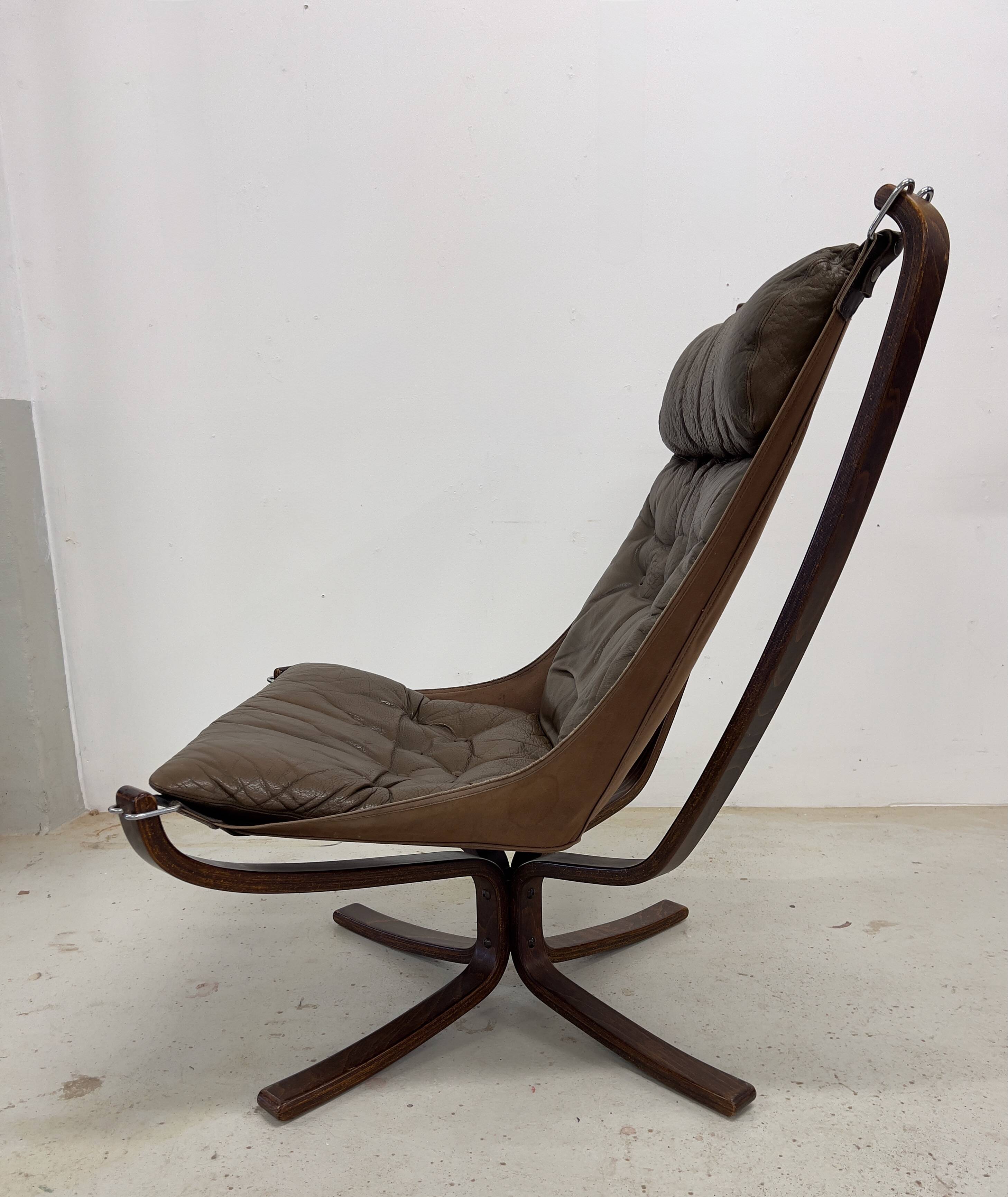Falcon Chair By Vatne Møbler, Norway, 1970s.