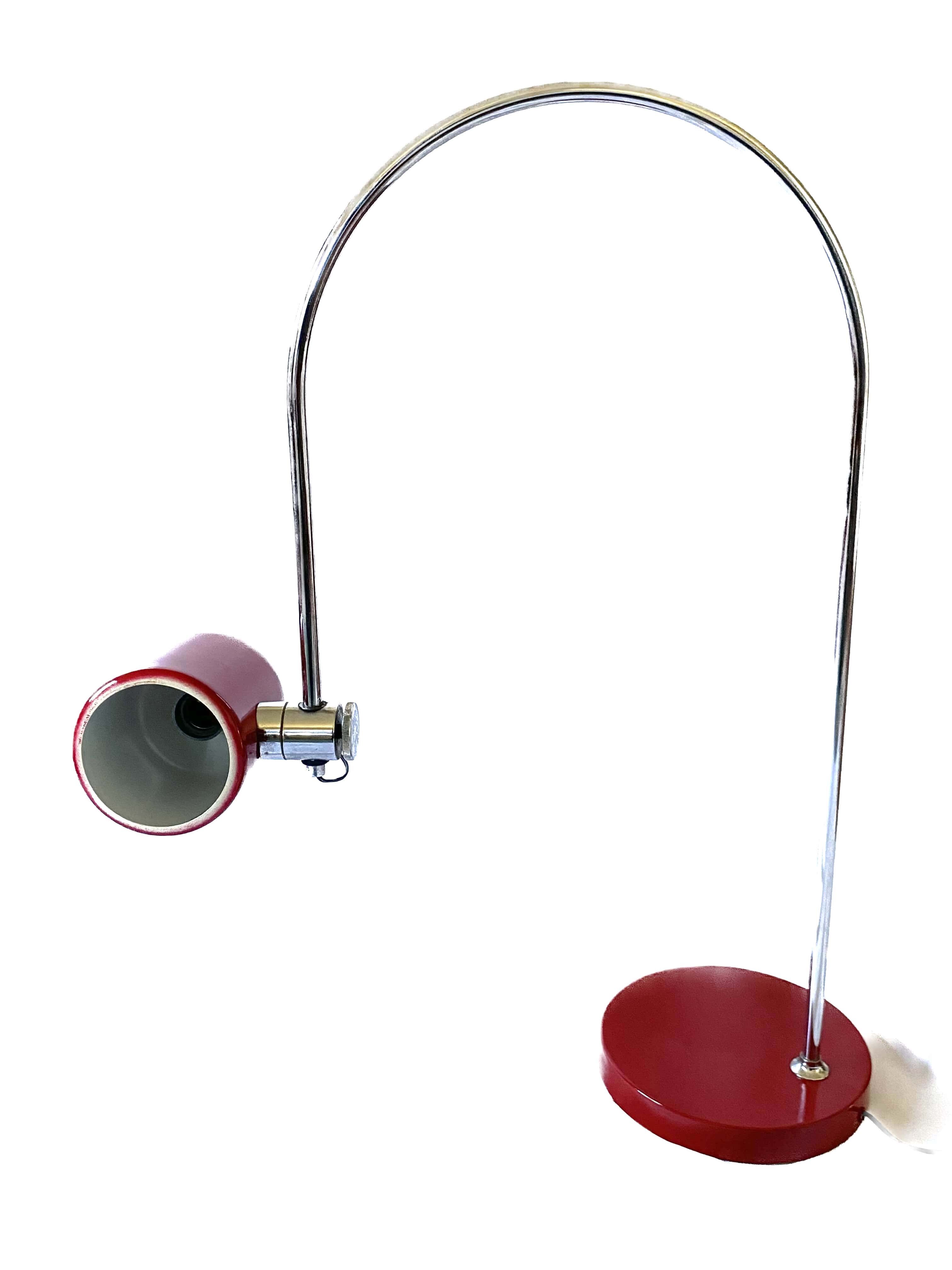 Goffredo Reggiani, Arch table lamp, Reggiani Italy 1970s