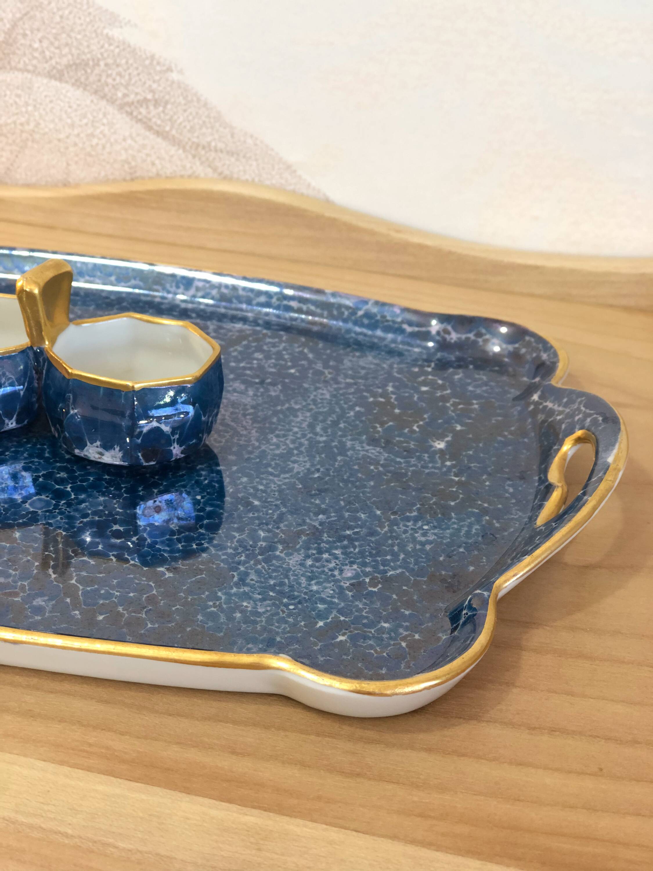 Plat de service vintage