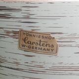 Very Large glazed ceramic vase Vintage W.Germany 60s soliflore shape