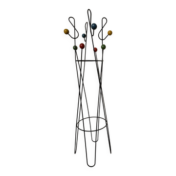 "Treble clef" coat rack Roger Ferraud