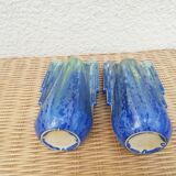 Pierrefonds art deco vases