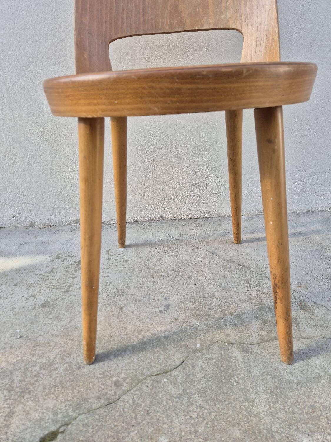 Baumann chair model "Mondor" bistro 1950 vintage