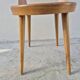 Chaise Baumann modèle "Mondor" bistrot 1950 vintage