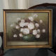 Nature morte le vase avec des pivoines