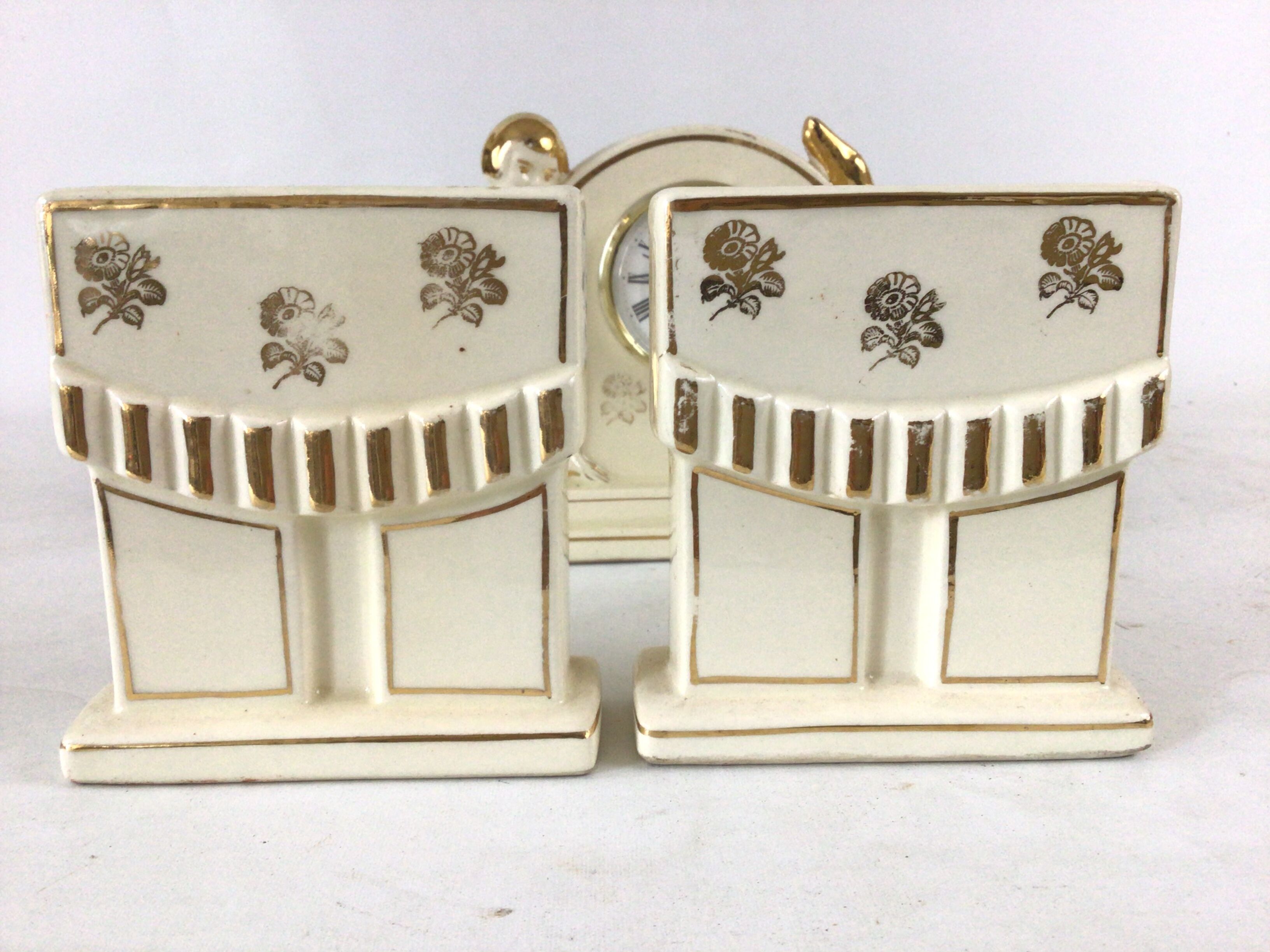 Earthenware fireplace trim Art deco