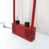 Red neon lamp by Gian N. Gigante for Zerbetto, 1980