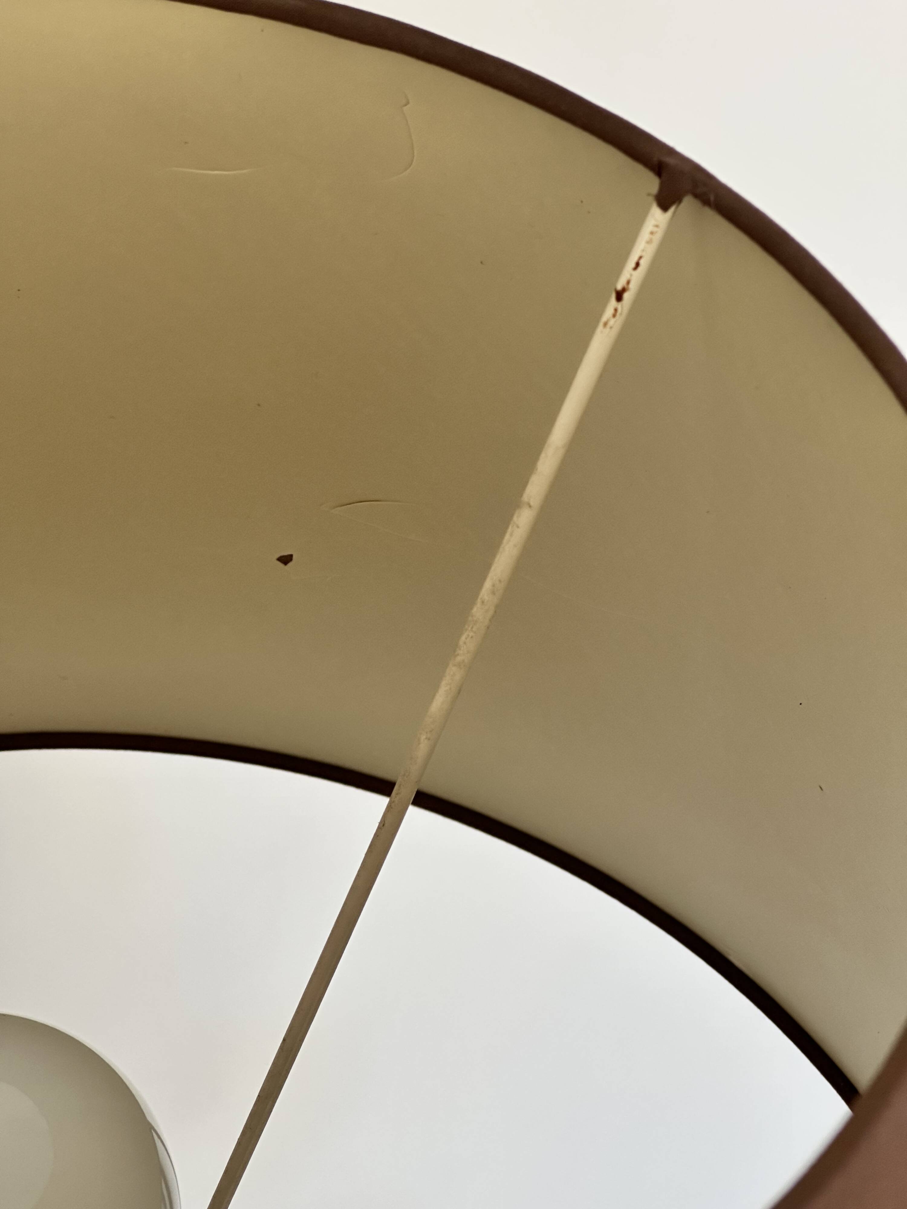 Lampe à 3 galets design de François Chatain, France 1980