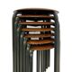 Set of 4 Vintage stools - work stool - Eromes Marko - 60s minimalist design