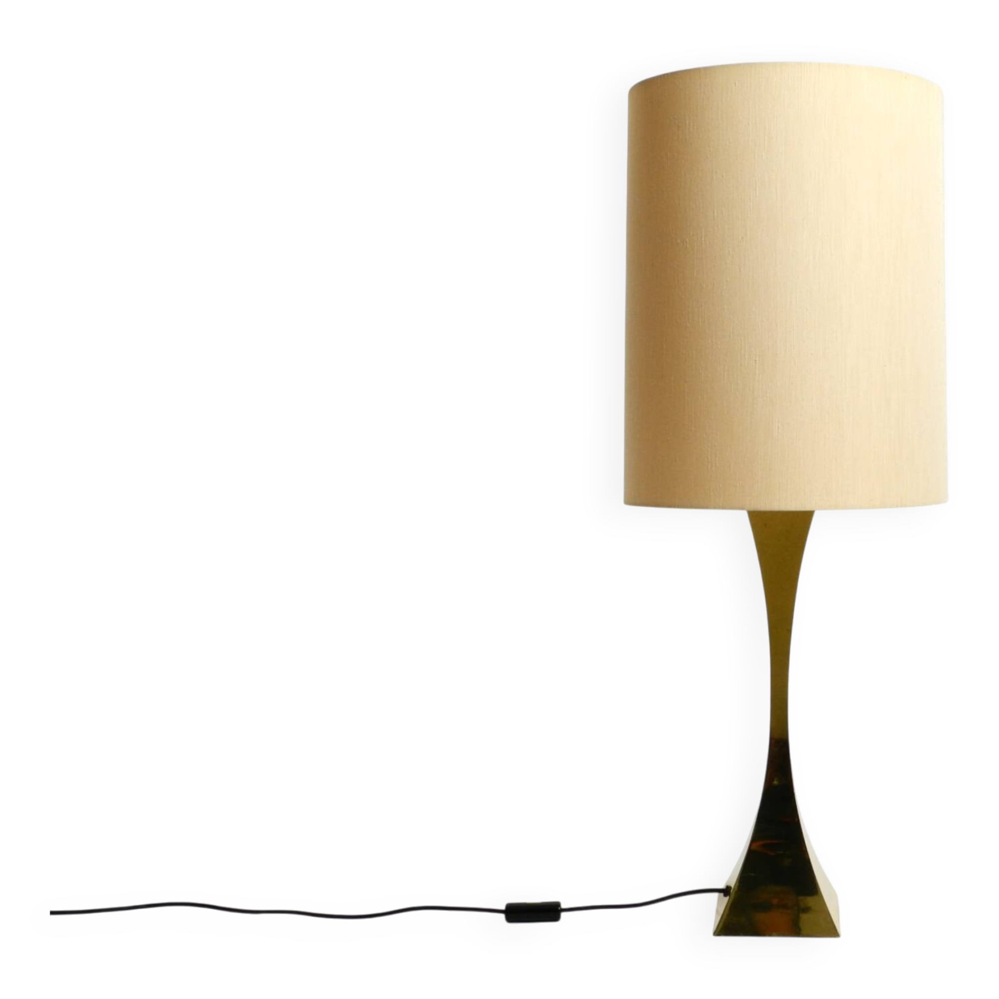 70s brass table lamp by Tonello and Montagna Grillo for High Society Italy
