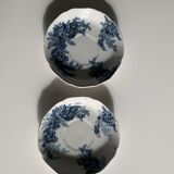 Set two plates English porcelain Johnson Bros