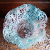 Blue Clichy glass vase