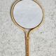 Rattan mirror in the style of Louis Sognot, France, 1950