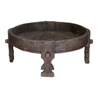 Table basse ancienne indienne