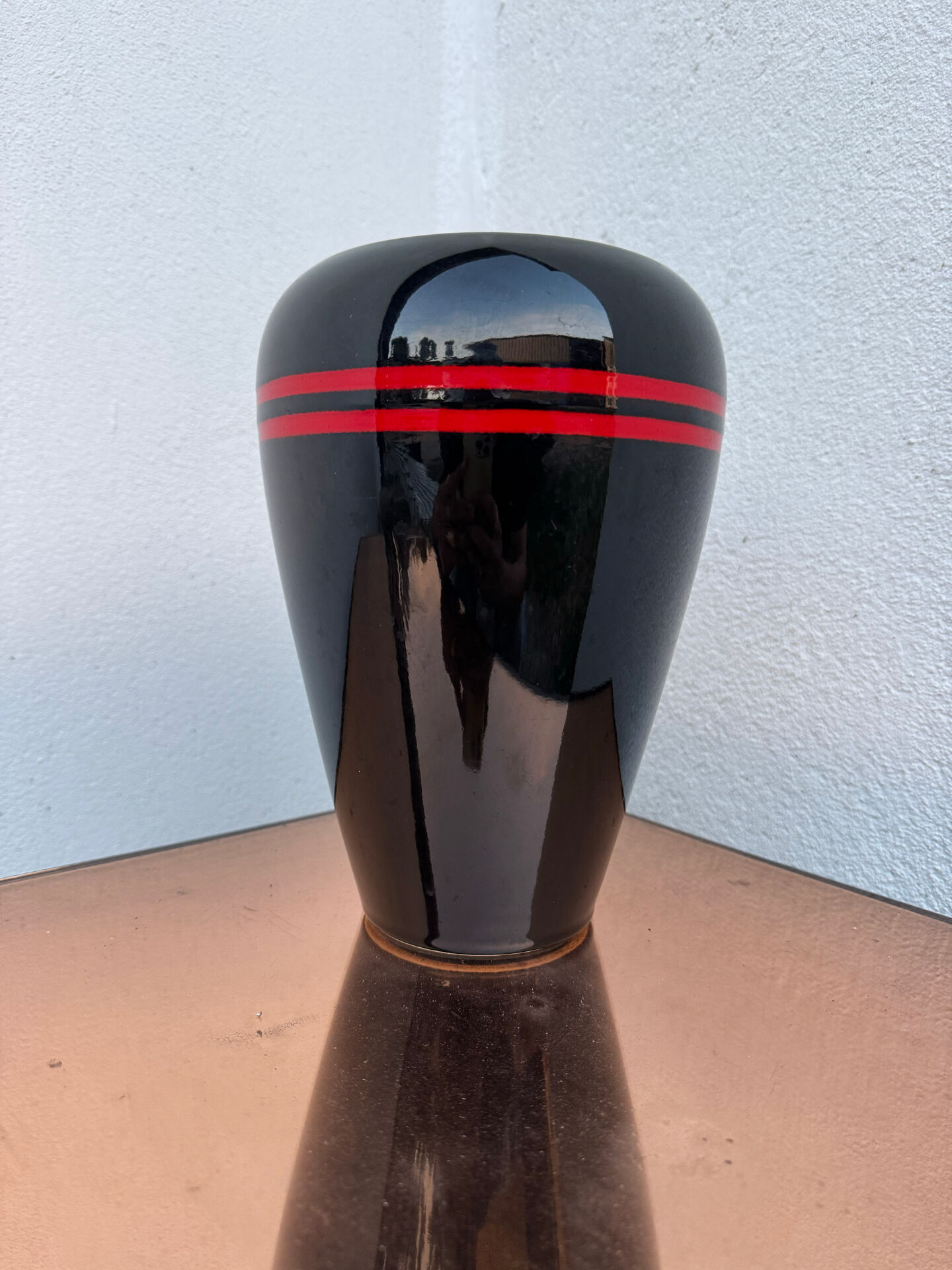 Vase céramique Italie années 70