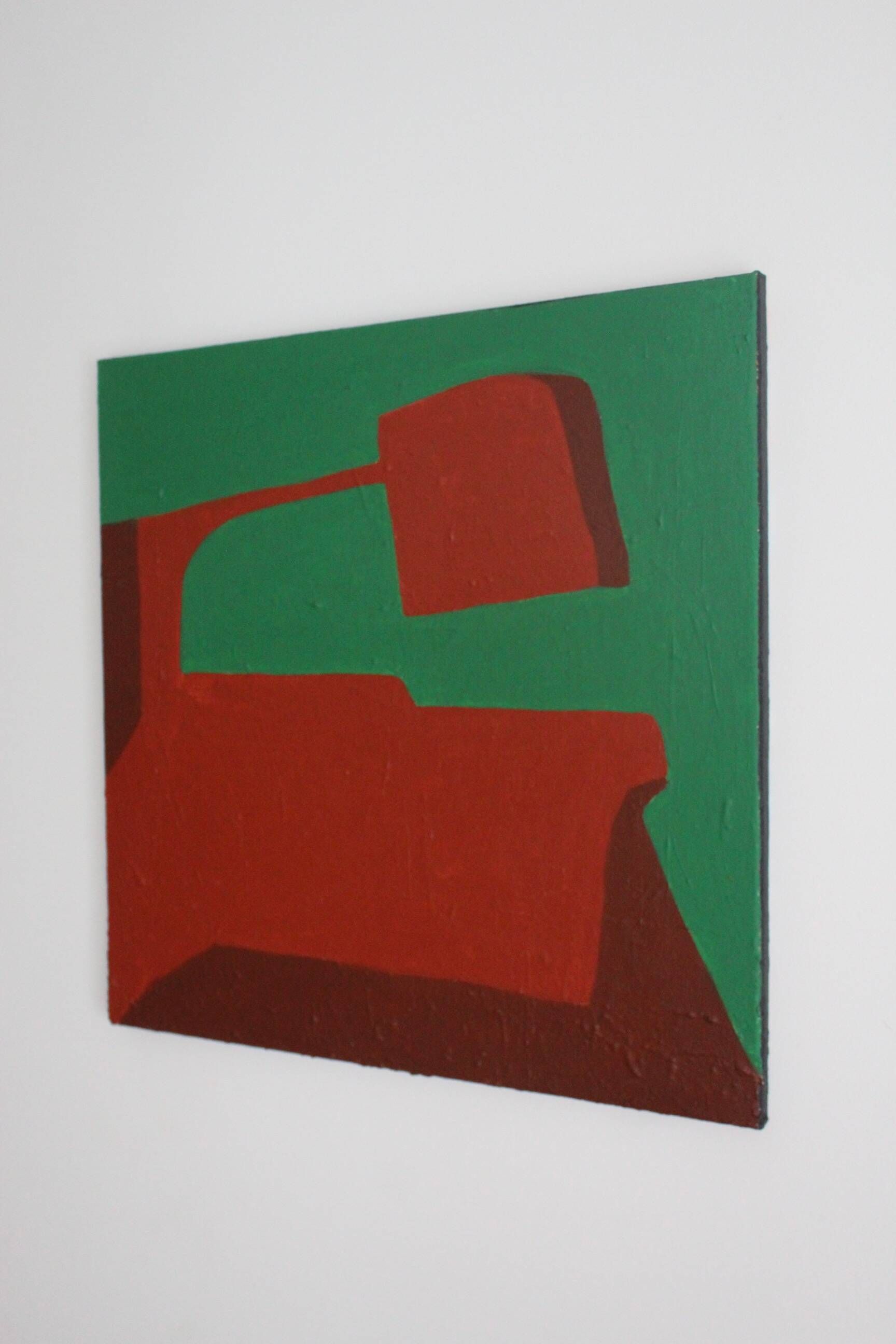 Abstract minimalist "green balance"