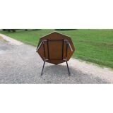 Vintage octagonal communal table