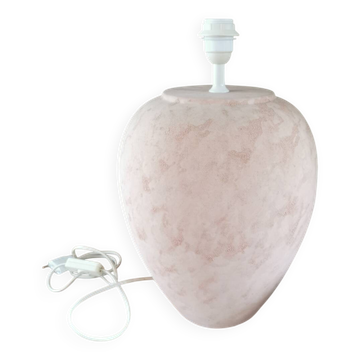 Pied de lampe vintage terre cuite