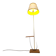 Vintage Scandinavian reading lamp