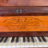 Piano table, Sébastien Evrard and Pierre Erard, in Paris around 1827.
