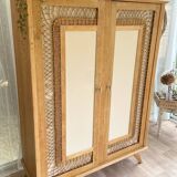 Rattan cabinet