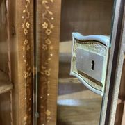 Art Deco bedroom wardrobe in walnut burl, made in the 1940s