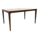 Table de salle à manger en palissandre Poul Hundevad, Danemark, 1960