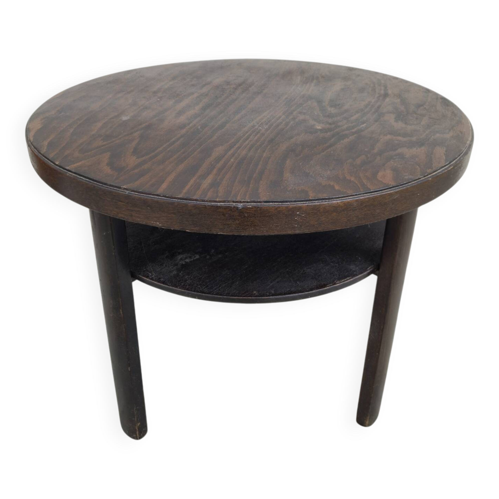 1930s Art Deco Round Coffee Table