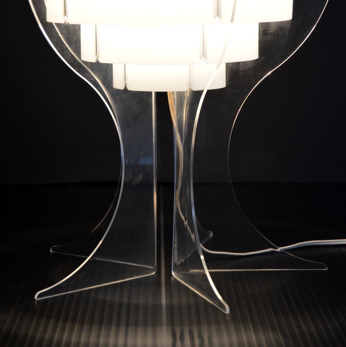 Danish table lamp by Flemming Brylle - Preben Jacobsen vintage 1960s