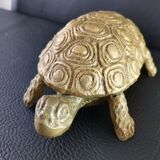 Empty vintage animal bronze pocket