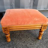 Paire de tabourets anciens style Louis XVl