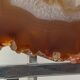 Agate and chrome lamp