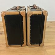 Lot de deux valises, années 50