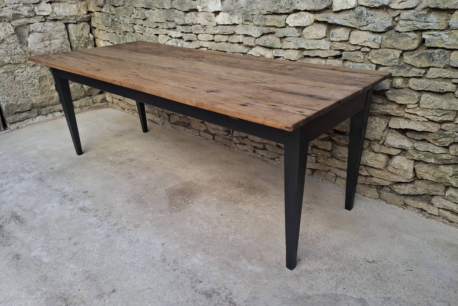 Oak farmhouse table 200cm