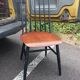 Paire de chaises scandinave " stol kamnik " 1960 étiquette d'époque sur les deux