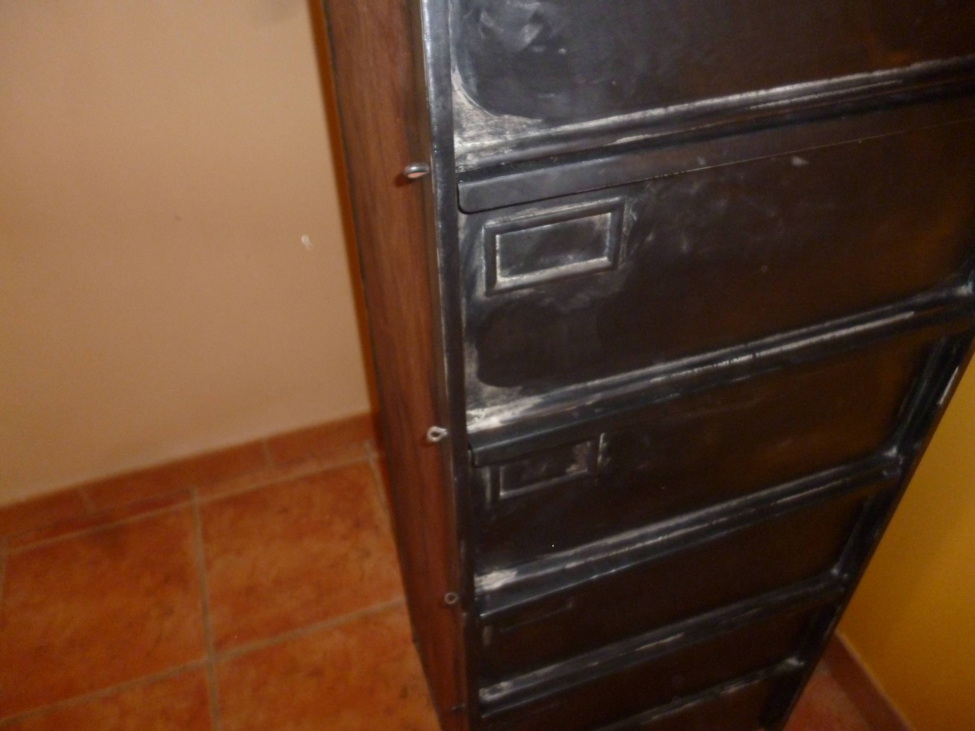 Industrial metal valve cabinet