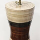 pied de lampe diabolo en céramique des Faïenceries de Charolles pour Roche Bobois
