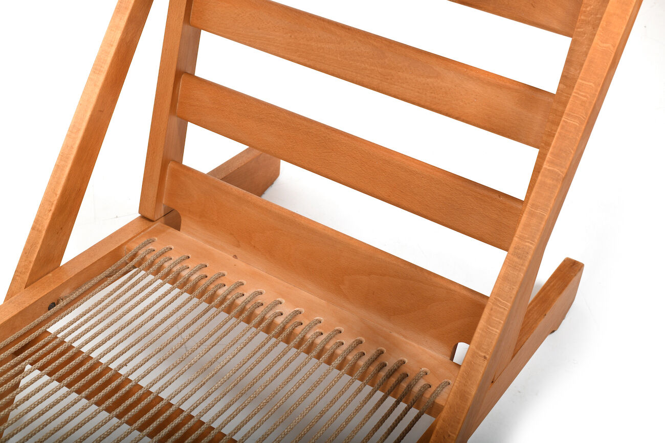 Fauteuil à dossier haut CH-03 par Hans J. Wegner