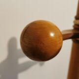 Pine coat rack from the 70s