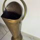 Vintage umbrella stands in solid brass and copper – Relief decoration