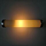 Rare chrome design Bauhaus, Art Deco, functionalism wall lamp, 1930s