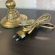 Brass floor lamp