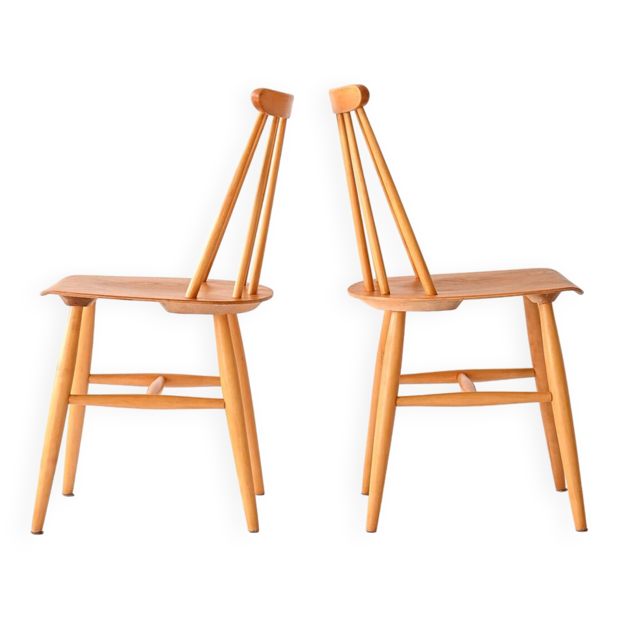 2 vintage Scandinavian chairs