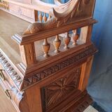 Louis XVI style walnut desk