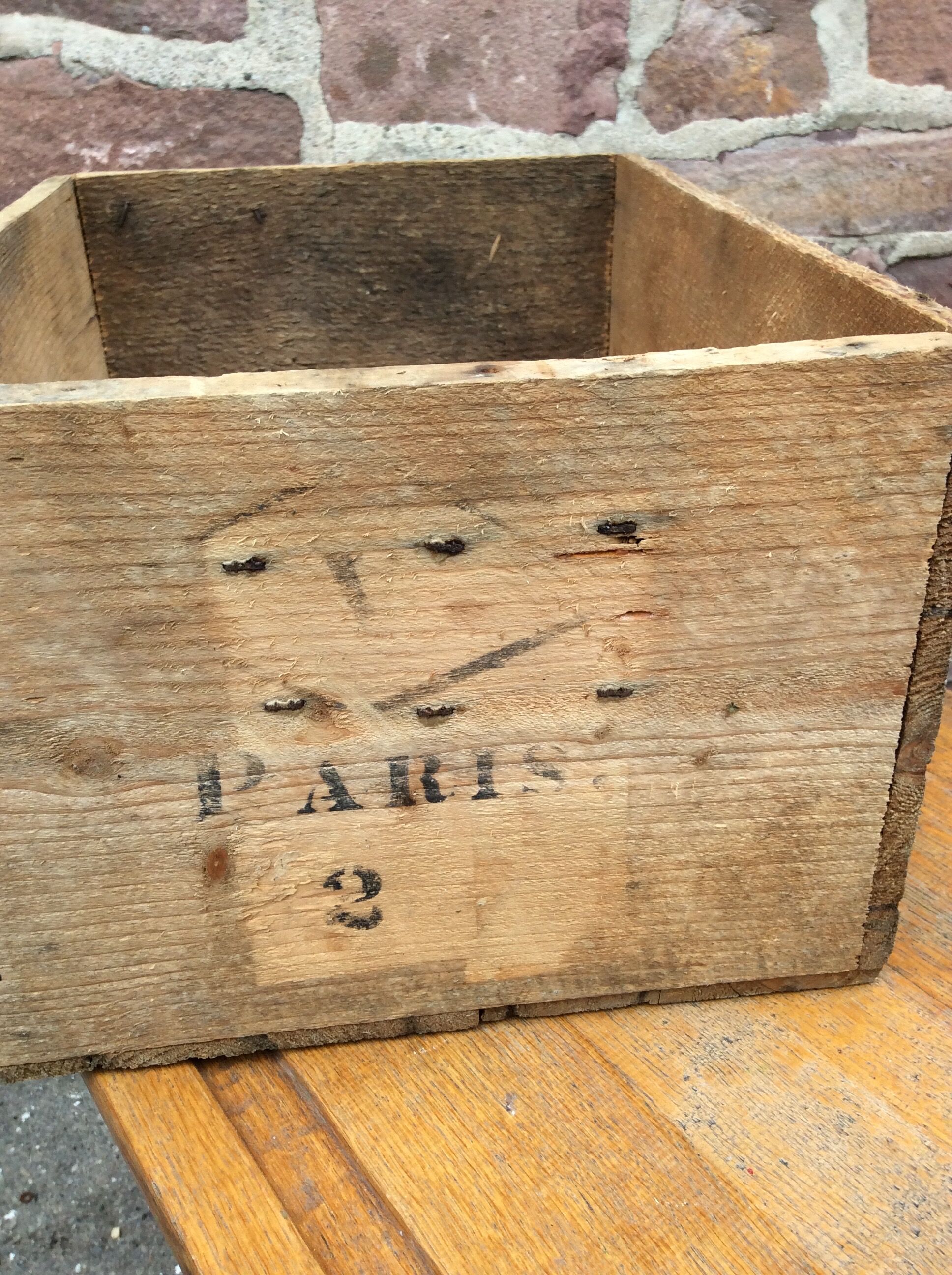 Caisse bois pub whisky scoth vintage 1950 scotland
