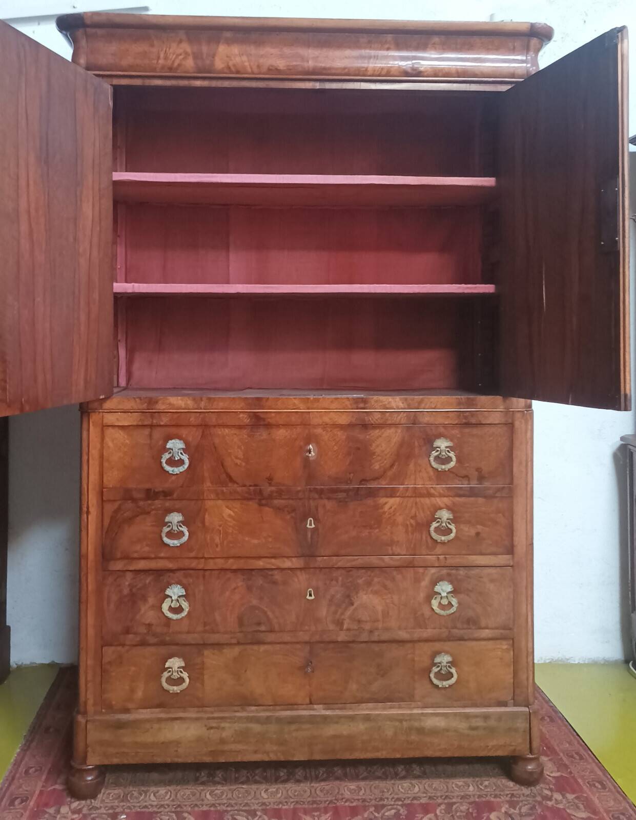 Commode Secretary Cabinet from the Charles X period