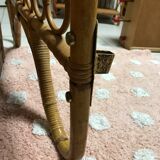 Vintage rattan daybed