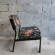Restored vintage 1970s armchair – Maison Thevenon fabric