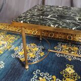 Table basse 1960 marbre vert