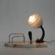Lampe de bureau art déco avec stylo et porte-lettres